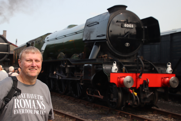 Didcot: Flying Scotsman & Pendennis Castle